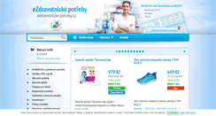 Desktop Screenshot of ezdravotnicke-potreby.cz
